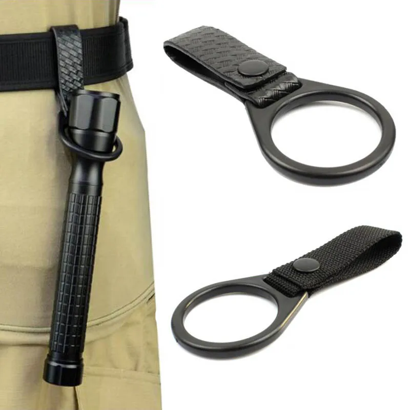 Tech Accessories Pouch - ยุทธวิธี Falshlight ผู้ถือกระเป๋าแขวนผู้ถือ MOLLE แนบ Webbing