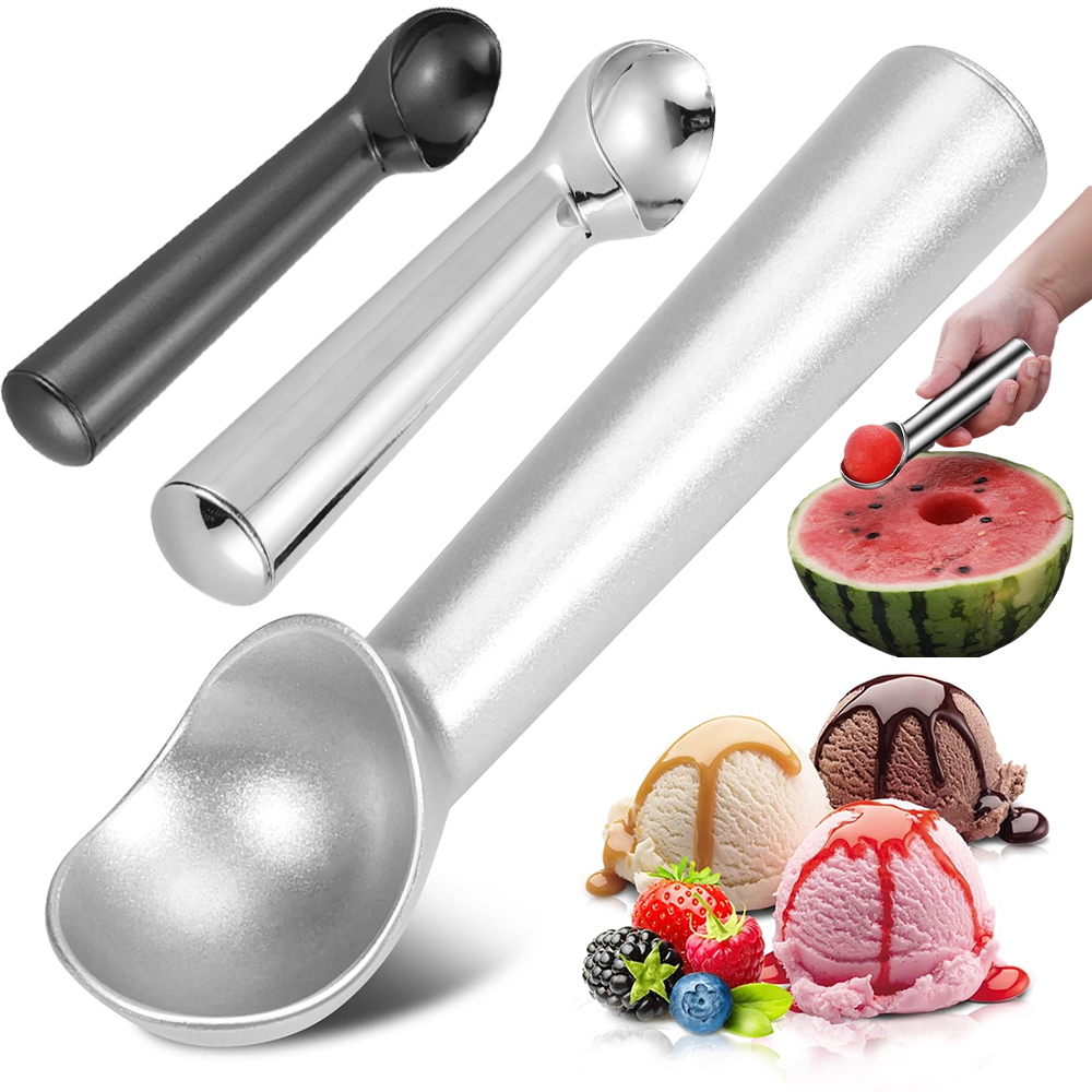Tech Accessories And Gadgets - ช้อนตักไอศกรีมช้อนตักไอศกรีมช้อนตักคุกกี้ลูกผลไม้โยเกิร์ตเชอร์เบทสกู๊ตเตอร์เครื่องใช้ในครัวที่บ้าน