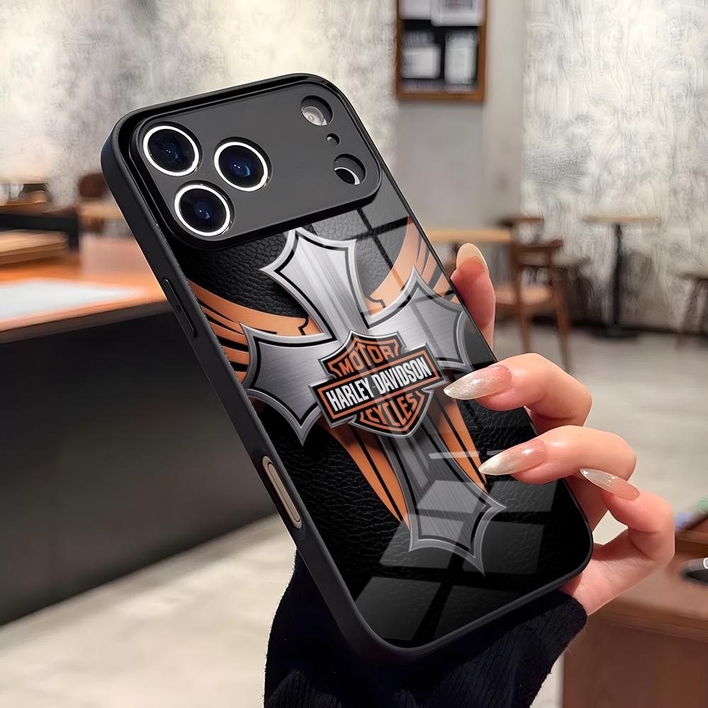 Tech Accessories Apple - เคสโทรศัพท์ลายฮาร์เลย์-เดวิดสันสุดเท่ สำหรับ iPhone 17 Air 16