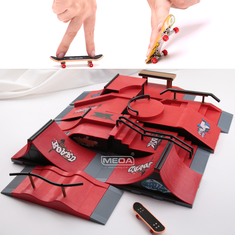 Tech Deck Accessories - 10 In 1 สเก็ตบอร์ด DIY สเก็ต