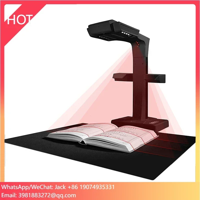 Document Scanner Portable - เครื่องสแกนหนังสือขายดี เครื่องสแกนเอกสารพกพา Et16 Plus
