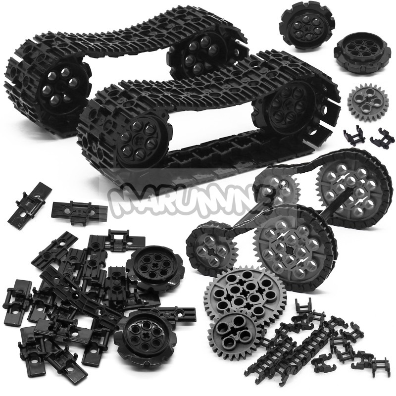 Tech Gear Accessories - เทคโนโลยี Building Blocks TRACK แผ่นชุด High-Tech