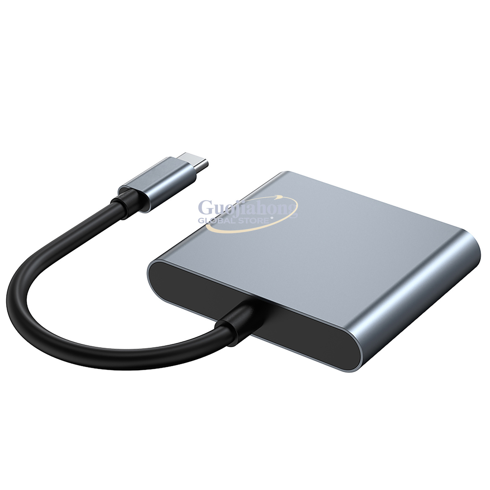 Usb C To Hdmi - อะแดปเตอร์แปลง USB-C เป็น HD แบบสาม-in-หนึ่ง รองรับ