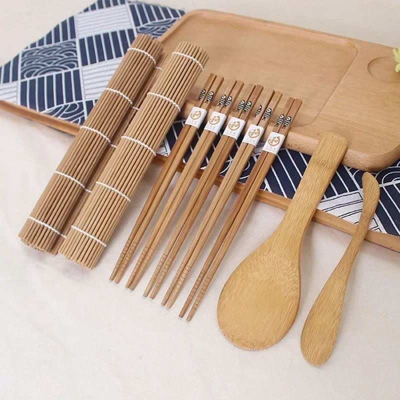 Tech Accessories And Gadgets - 9 ชิ้นชุด DIY ซูชิ Maker แม่พิมพ์ข้าวครัวทําชุดเครื่องมือแม่พิมพ์เครื่องมือทําอาหาร