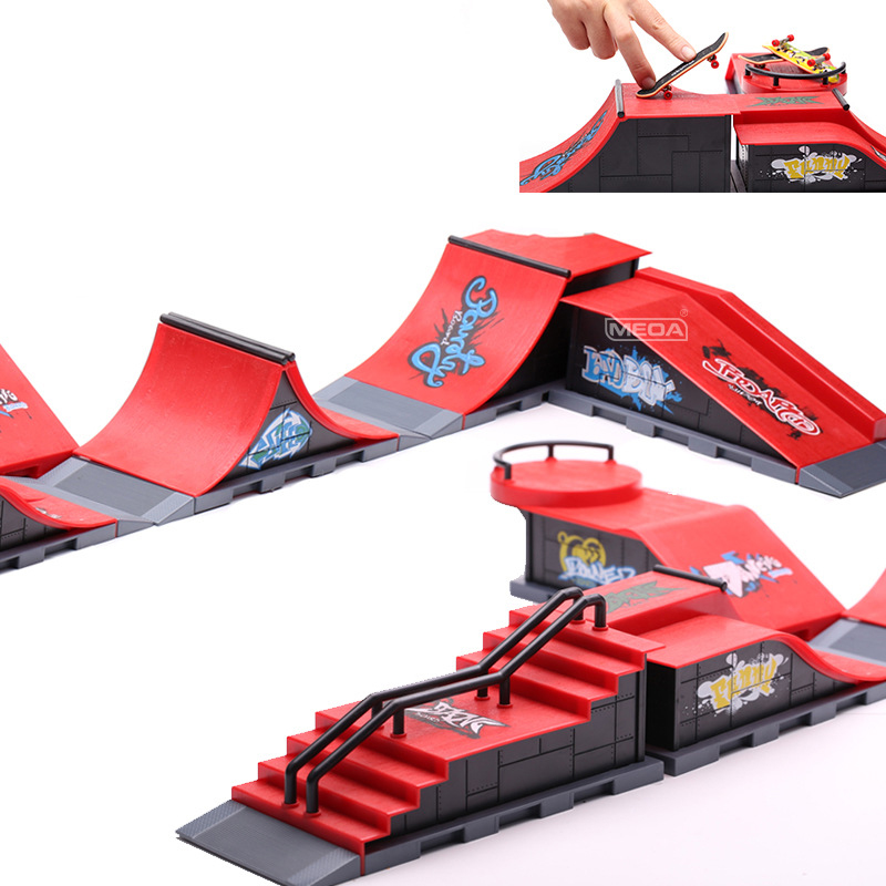Tech Deck Accessories - Professional Finger Skateboard DIY สเก็ต Park