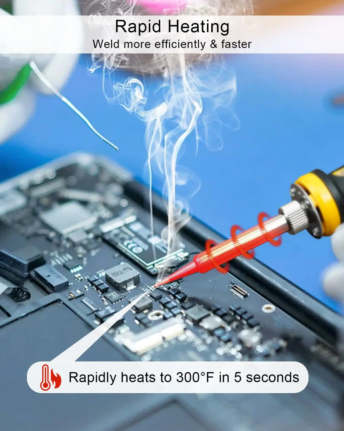 ชุดหัวแร้งบัดกรีแบบพกพา ใช้ได้ - Unique Tech Accessories บทวิจารณ์และราคา