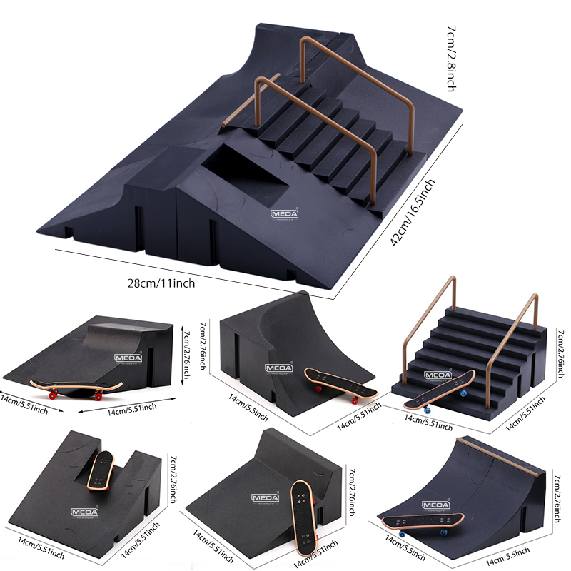 DIY Finger Skatepark Kit Mini  - Tech Deck Accessories บทวิจารณ์และราคา