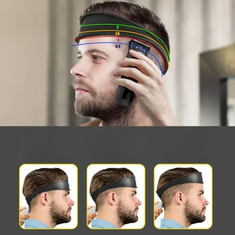 เครื่องมือตัดผมซิลิโคนโค้ง DIY - Unique Tech Accessories บทวิจารณ์และราคา