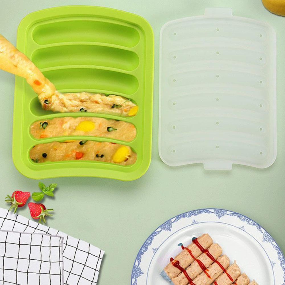 แม่พิมพ์ไส้กรอกซิลิโคนเกรด DIY - Tech Accessories And Gadgets บทวิจารณ์และราคา