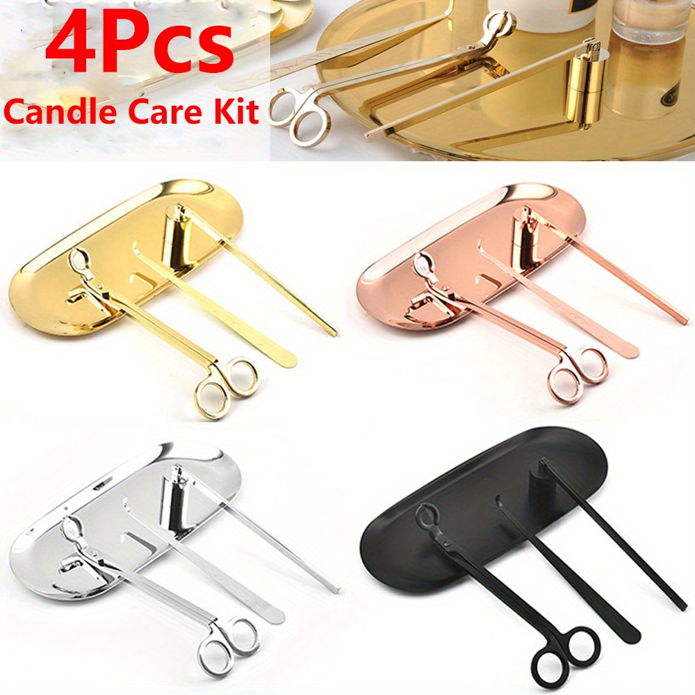 4 ชิ้น/เซ็ตหรูหราเทียนชุดดูแลส - Unique Tech Accessories บทวิจารณ์และราคา