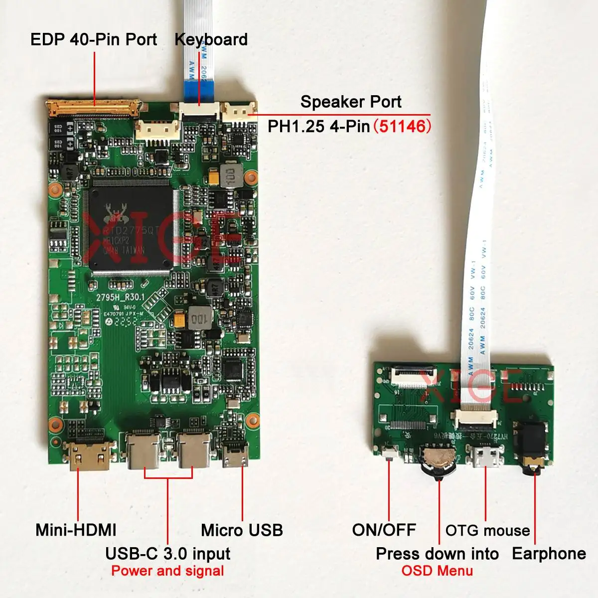 สำหรับ LP140QH1 LP140QH2 LP133 - Usb C To Hdmi บทวิจารณ์และราคา