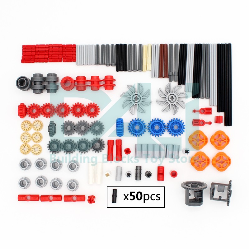 181 ชิ้นส่วน MOC ทางเทคนิค ข้อ - Tech Gear Accessories บทวิจารณ์และราคา