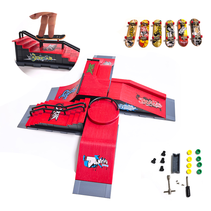 ชุดประกอบสนามสเก็ตบอร์ดนิ้วมือ - Tech Deck Accessories บทวิจารณ์และราคา
