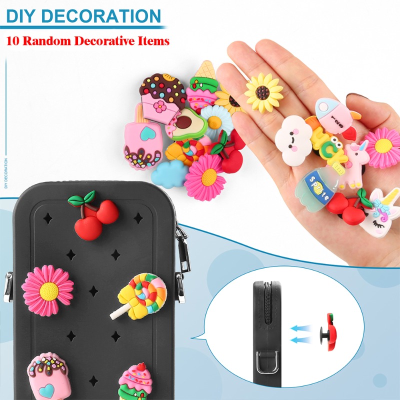 กระเป๋าสะพายข้างซิลิโคนแบบพกพา - Tech Accessories Travel Bag บทวิจารณ์และราคา