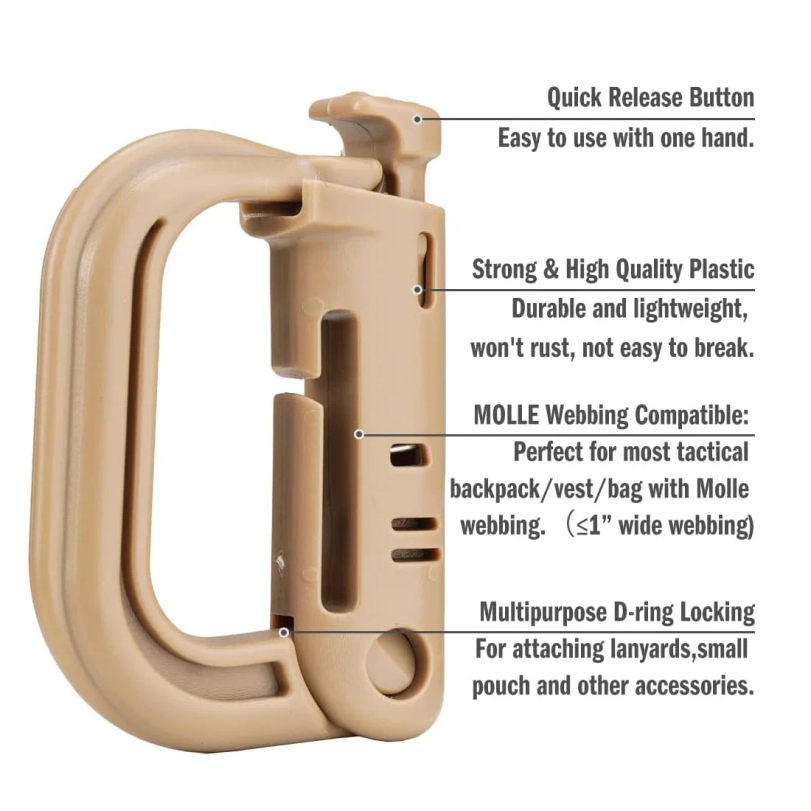 คาราไบเนอร์แบบ D-Ring พลาสติก  - Tech Accessories Pouch บทวิจารณ์และราคา