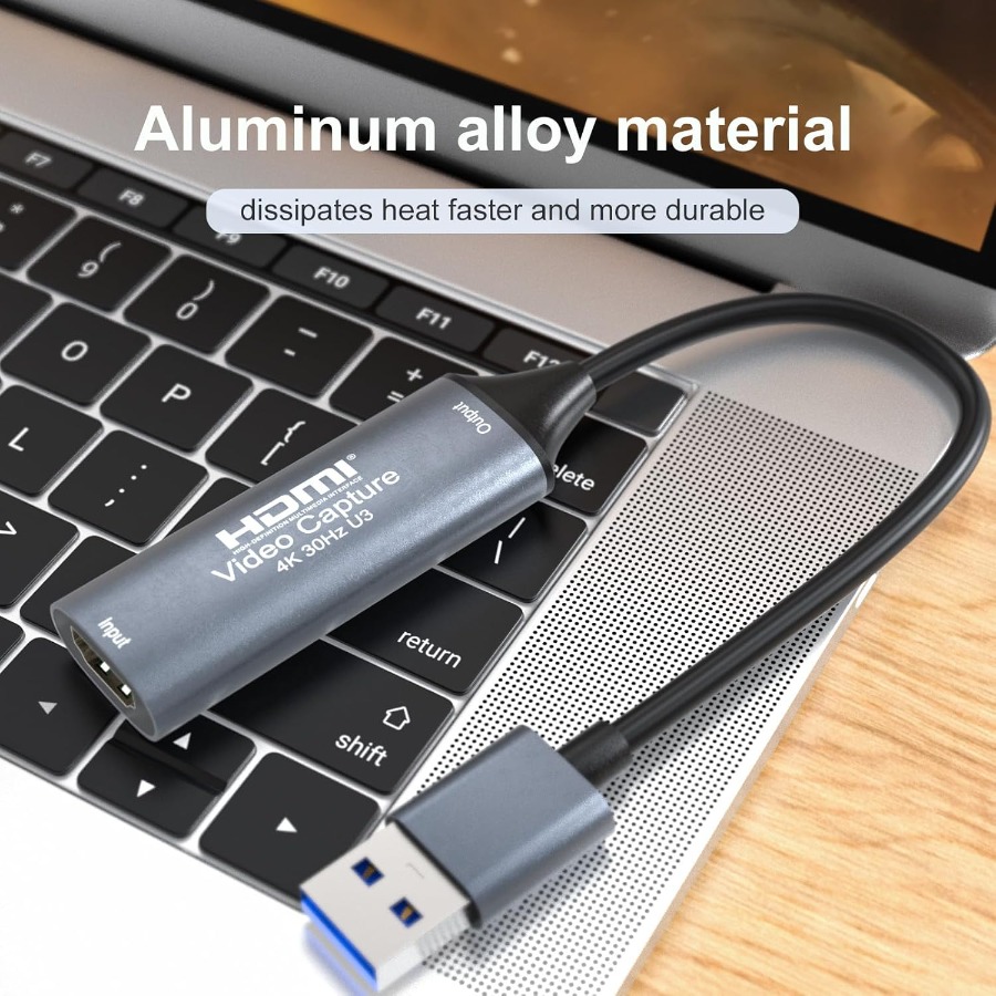 4K USB3.0/Type-C การ์ดจับภาพวิ - Usb C To Hdmi บทวิจารณ์และราคา