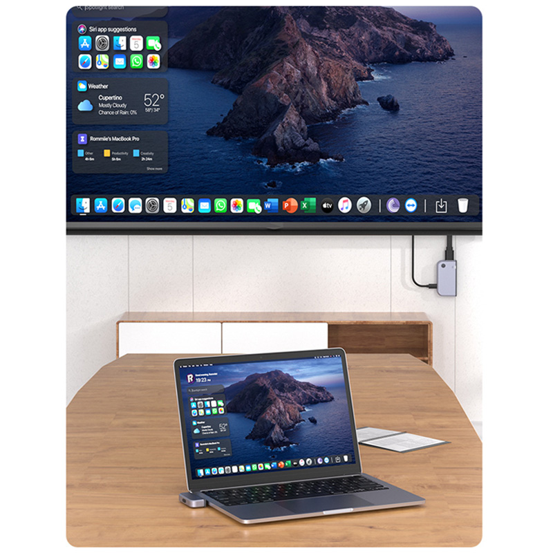 ตัวส่งสัญญาณไร้สาย HDMI แบบ Ty - Usb C To Hdmi บทวิจารณ์และราคา