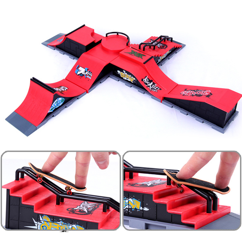 สเก็ตบอร์ดนิ้วมือชุดสเก็ตของเล - Tech Deck Accessories บทวิจารณ์และราคา
